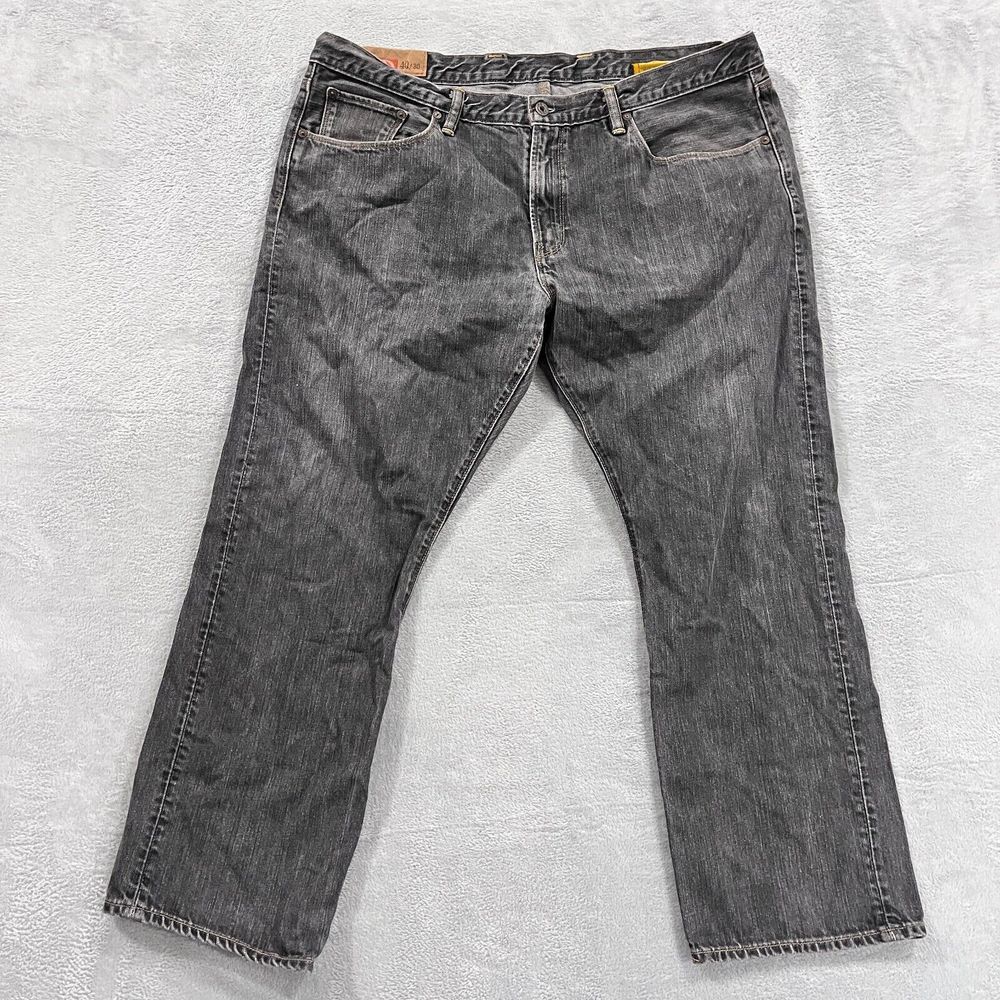 Vintage GAP Low Rise Straight Fit Jeans Mens 40x30 Denim Distressed Fade Y2K 90s